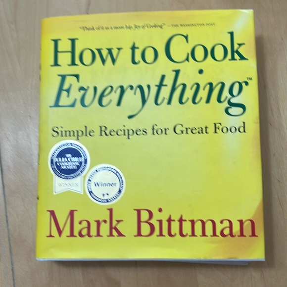 How to Cook Everything hardcover COOKBOOK Mark Bittman, like new - Picture 1 of 7